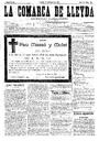 COMARCA DE LLEYDA, LA, 17/3/1901 [Issue]
