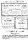 VEU DEL SEGRE, LA , 9/9/1899, page 2 [Page]