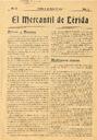 MERCANTIL DE LÉRIDA, EL, 1/1/1909, página 1 [Página]