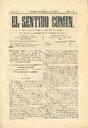 EL SENTIDO COMÚN, 1/1/1875, SENTIDO COMUN, EL [Issue]