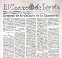 CORREO DE LÉRIDA, EL, 1/1/1917, pàgina 1 [Pàgina]