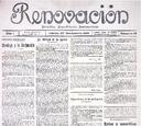 RENOVACIÓN, 1/1/1916, page 1 [Page]