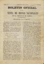BOLETÍN OFICIAL DE LA VENTA DE BIENES NACIONALES DE LA PROVÍNCIA DE LÉRIDA, 23/7/1859 [Exemplar]