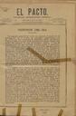 PACTO, EL, #39, 22/3/1883 [Issue]