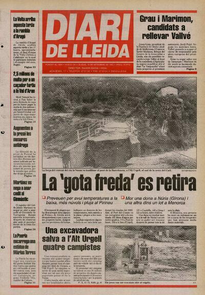DIARIO DE LÉRIDA , 10/9/1992 [Issue]