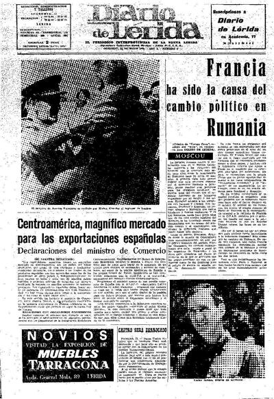 DIARIO DE LÉRIDA , 22/5/1966 [Exemplar]