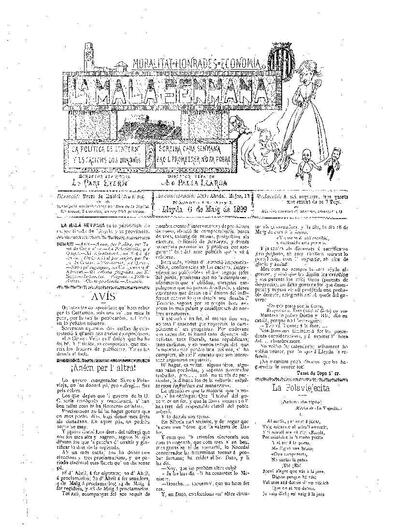 MALA SENMANA, LA, 6/5/1899 [Ejemplar]