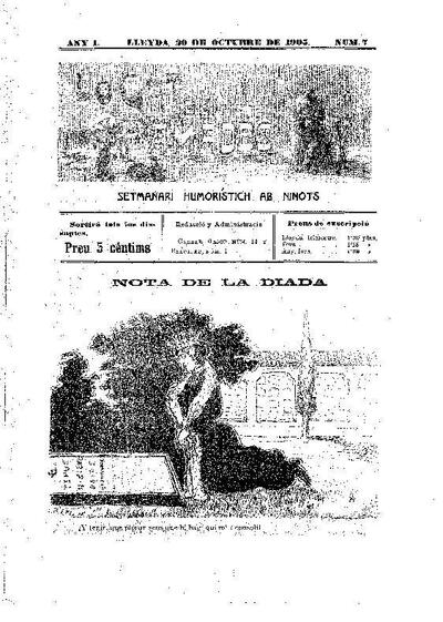 GAT DEL FAMADES, LO, 29/10/1905 [Ejemplar]