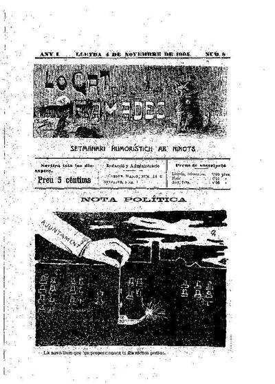 GAT DEL FAMADES, LO, 4/11/1905 [Ejemplar]