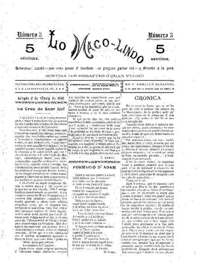 MACO LINDO, LO, 2/5/1899 [Issue]