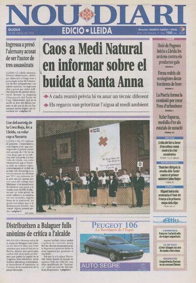 NOU DIARI, 15/7/1993 [Issue]