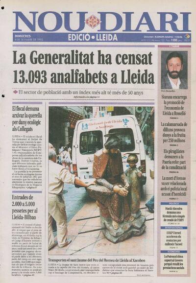 NOU DIARI, 8/9/1993 [Exemplar]