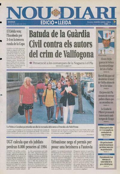 NOU DIARI, 16/9/1993 [Issue]