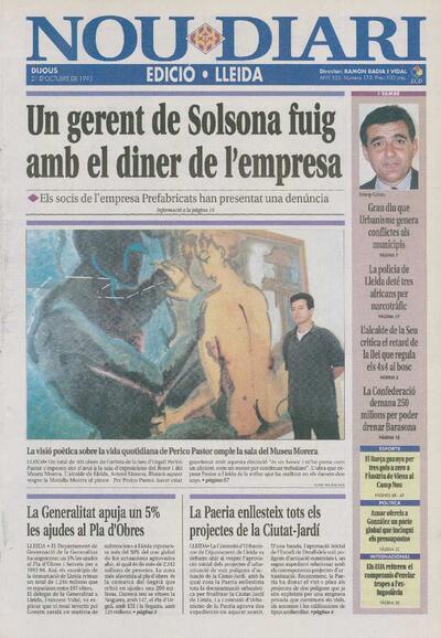 NOU DIARI, 21/10/1993 [Issue]