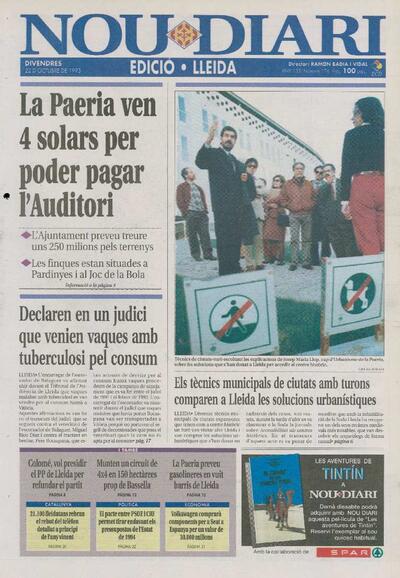 NOU DIARI, 22/10/1993 [Issue]