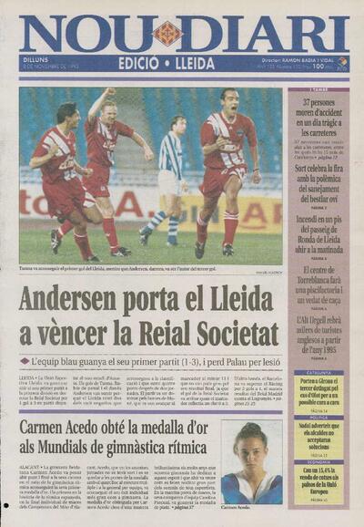 NOU DIARI, 8/11/1993 [Issue]