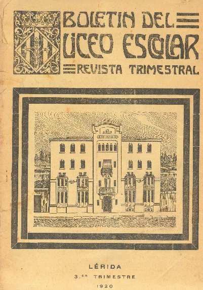 BOLETÍN DEL LICEO ESCOLAR, 1/1/1916 [Ejemplar]
