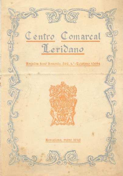 BOLETÍN INTERIOR INFORMATIVO DEL CENTRO COMARCAL LERIDANO, 1/1/1961 [Exemplar]