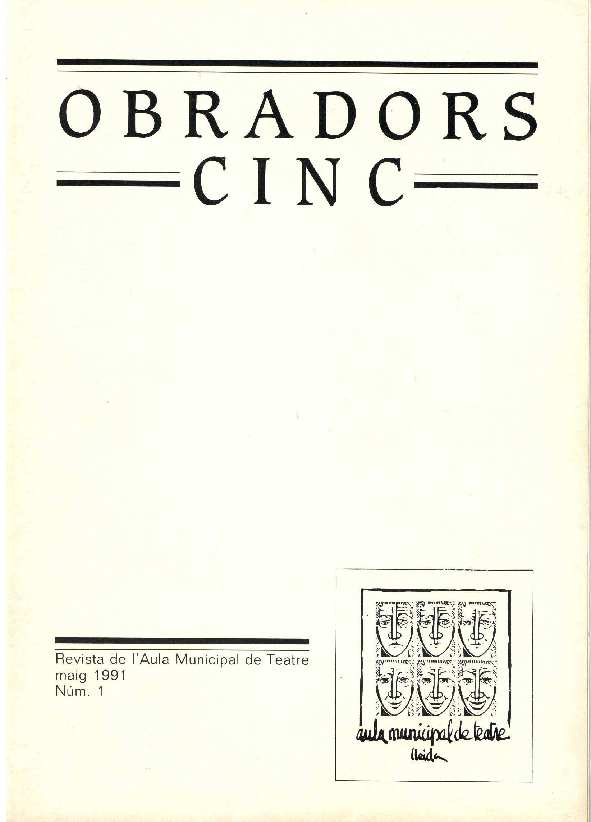 OBRADORS CINC, 1/1/1991 [Issue]