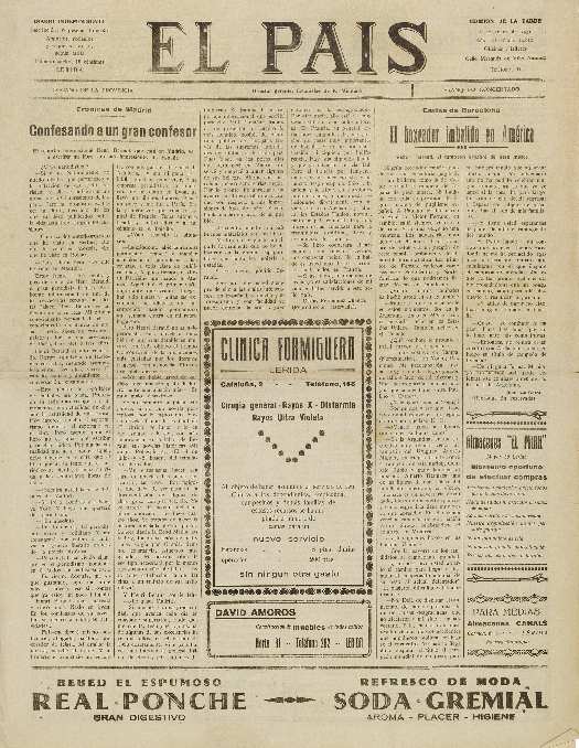 EL PAÍS, 1/1/1880, PAÃ?S, EL [Issue]