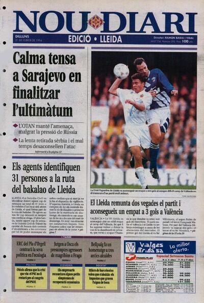 NOU DIARI, 21/2/1994 [Issue]