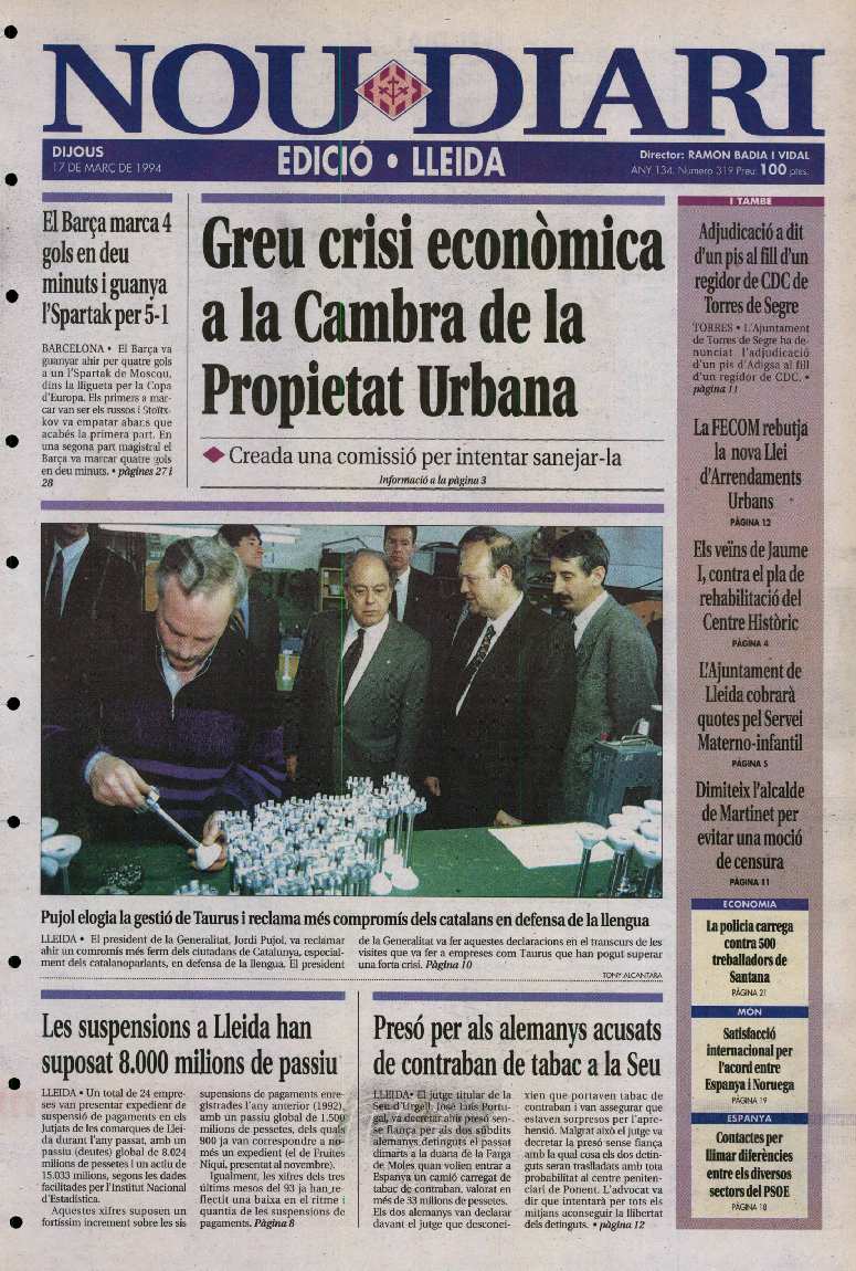 NOU DIARI, 17/3/1994 [Issue]