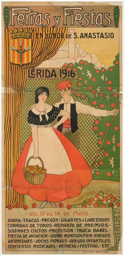 Cartell de Festa Major de 1916 [Documento de archivo]