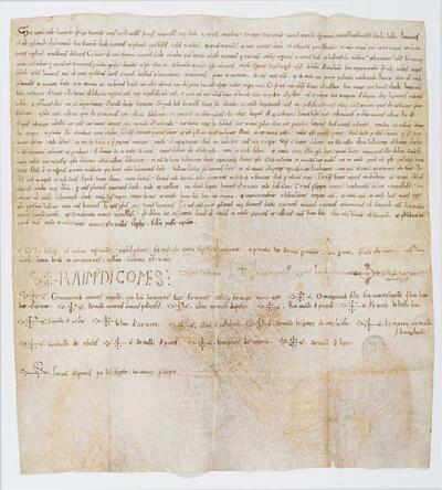 Carta de Poblament de Lleida [Archive document]