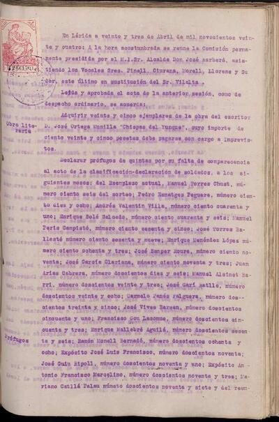 Actes de la Comissió Municipal Permanent, 23/4/1924 [Acta]