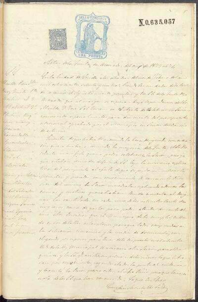 Actes de la Junta Municipal, 8/2/1874 [Minutes]