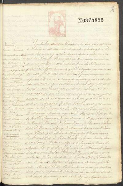 Actes de la Junta Municipal, 3/9/1873 [Minutes]