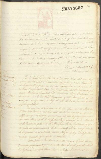 Actes del Ple de l'Ajuntament de Lleida, 11/11/1873 [Minutes]