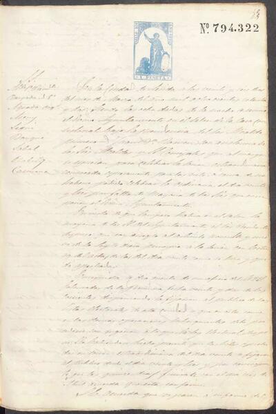 Actes del Ple de l'Ajuntament de Lleida, 26/3/1872, Sessió extraordinària [Minutes]