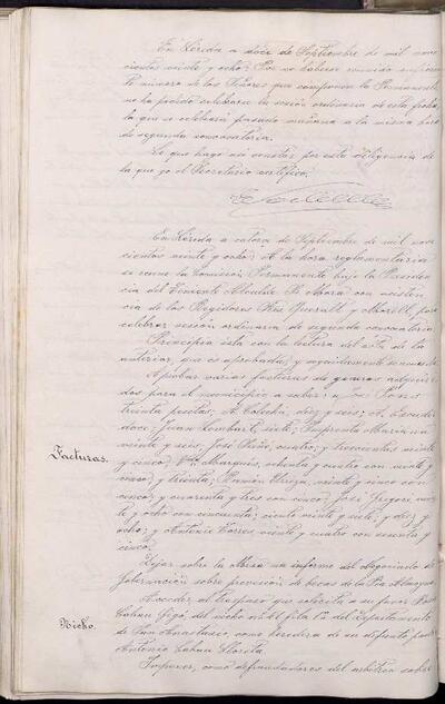 Actes de la Comissió Municipal Permanent, 12/9/1928, Diligència [Acta]