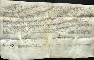 Carta de Poblament de Lleida. [Document d’arxiu]