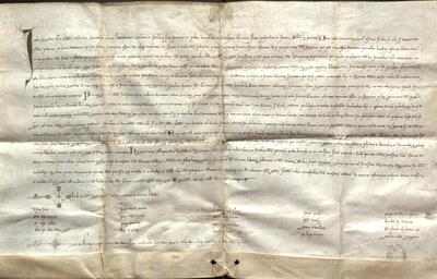 Privilegi de fundació de l'Estudi General de Lleida. [Archive document]