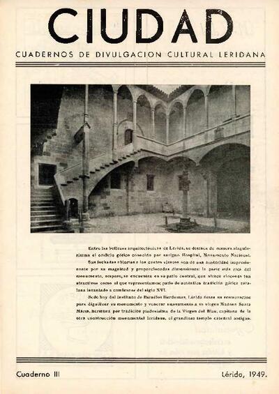 CIUDAD, n.º 3, 3/1949 [Ejemplar]