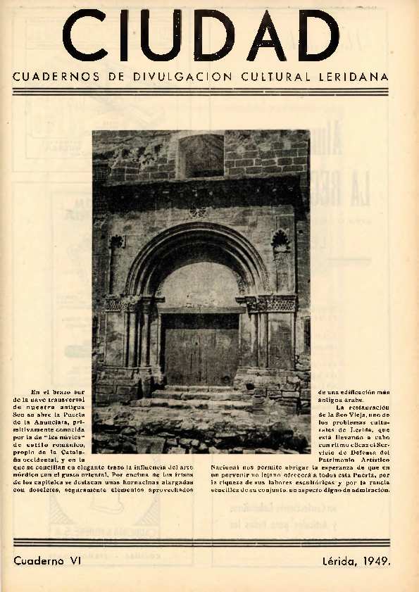 CIUDAD, n.º 6, 6/1949 [Ejemplar]
