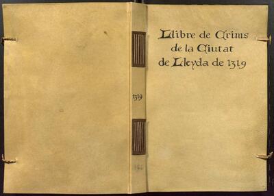 Actes dels llibres de Crims, 7/7/1319–8/1/1320 [Minutes]