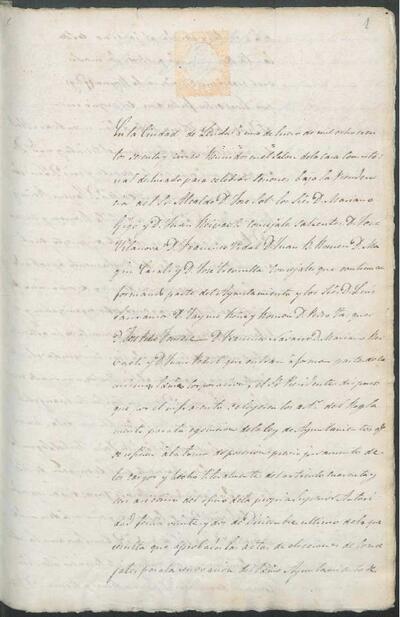 Actes del Ple de l'Ajuntament de Lleida, 1/1/1865 [Acta]