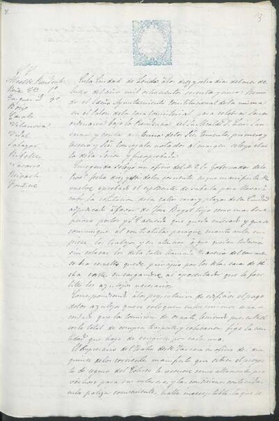 Actes del Ple de l'Ajuntament de Lleida, 18/1/1865 [Acta]
